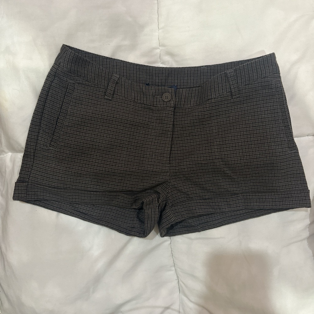 Brandy Melville Henley Gingham Shorts
